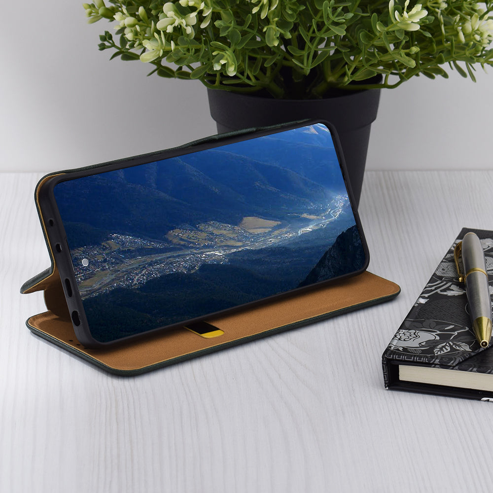 Hoes voor Honor X5c Plus, Techsuit, Safe Wallet Plus, Groen