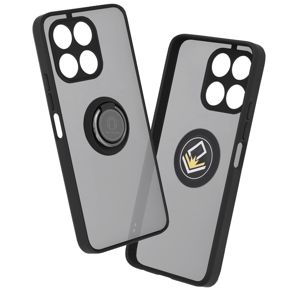 Hoes voor Honor X6a, Techsuit, Glinth, Zwart