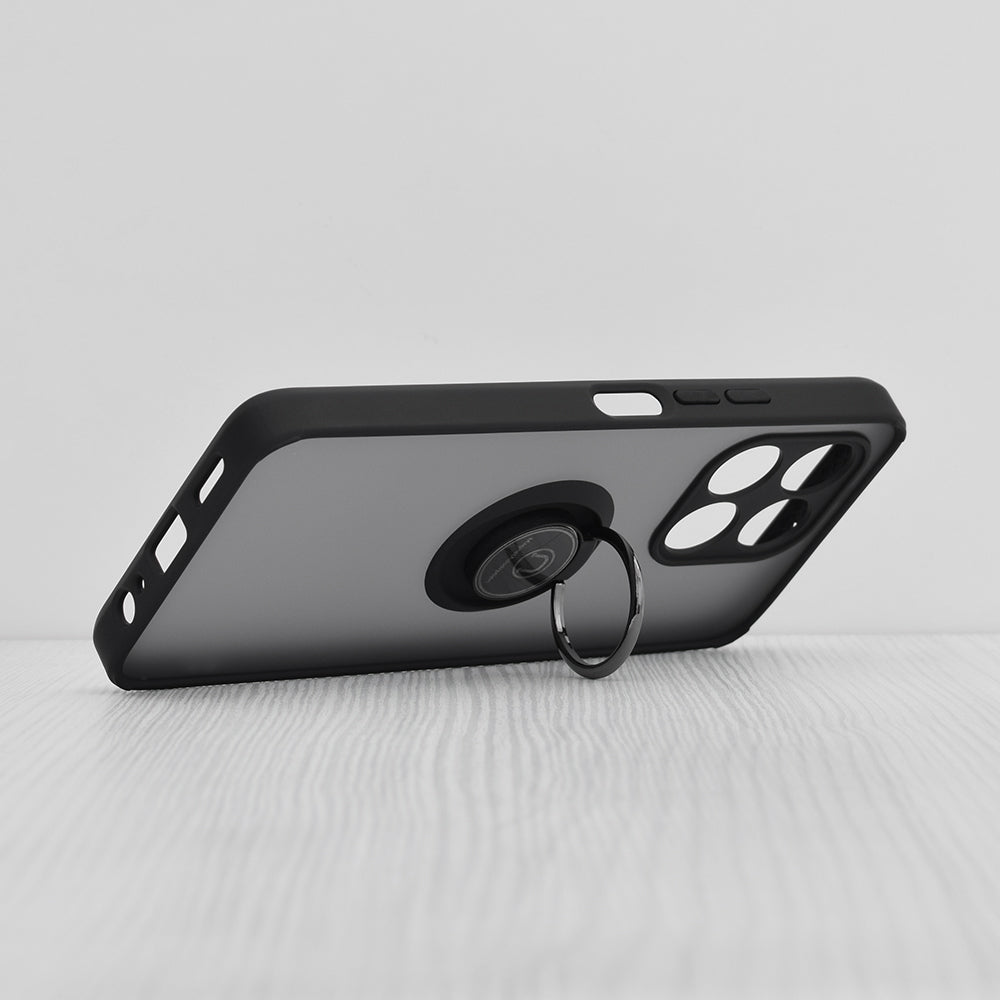 Hoes voor Honor X6a, Techsuit, Glinth, Zwart