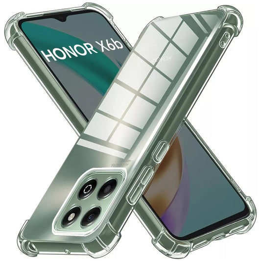 Hoesje voor Honor X6b, Techsuit, Schokbestendig Helder, Transparant