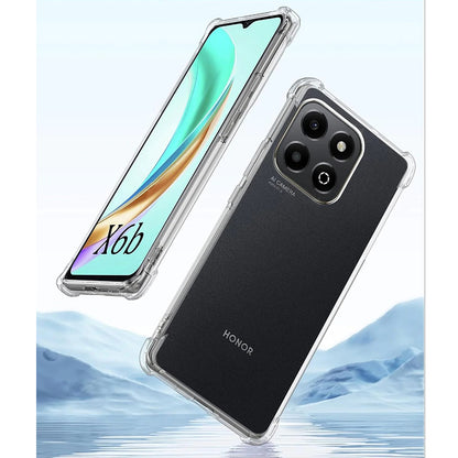 Hoesje voor Honor X6b, Techsuit, Schokbestendig Helder, Transparant