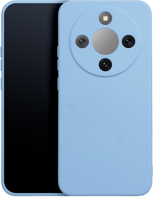 Hoes voor Honor X70 / X9d / Magic8 Lite, OEM, Siliconen, Blauw