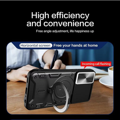 Case for Honor X7b 5G / 90 Smart / X7b 4G, Techsuit, CamGuard Pro, Black
