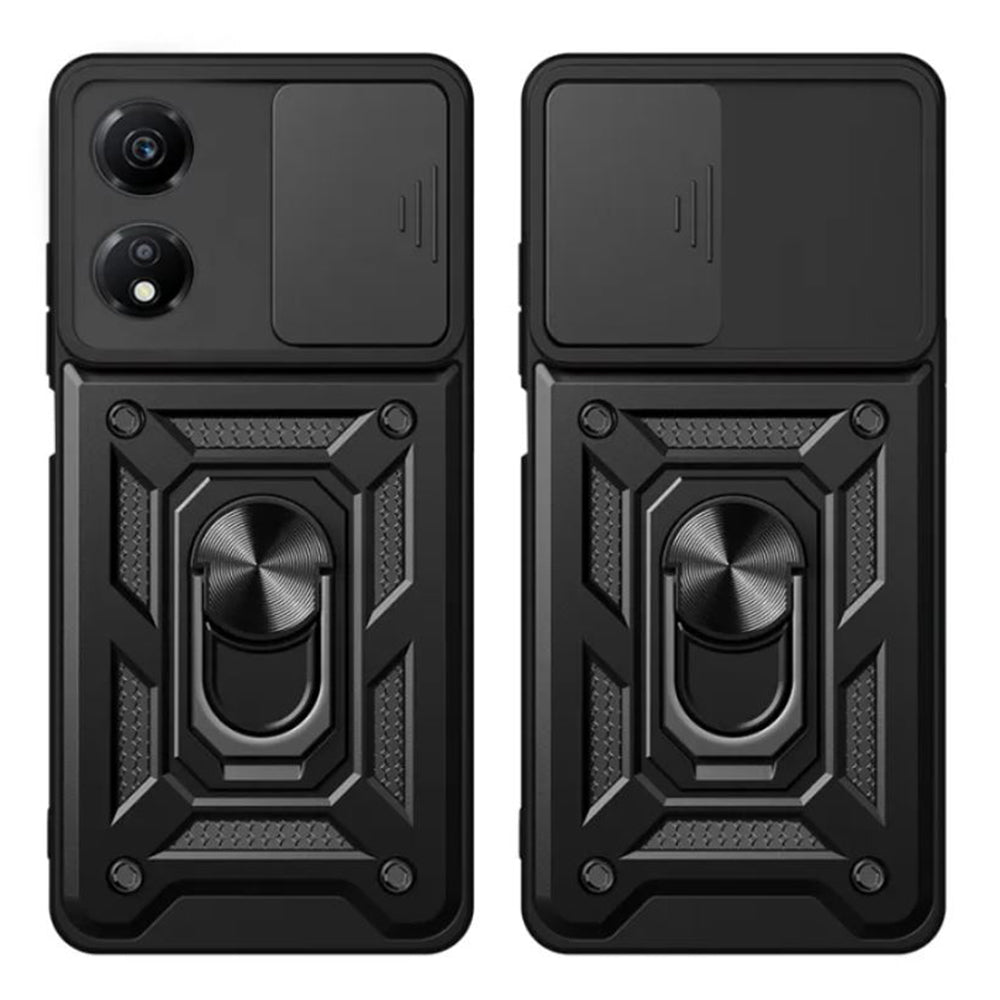 Hoes voor Honor X7b 5G / 90 Smart / X7b 4G, Techsuit, CamShield, Zwart