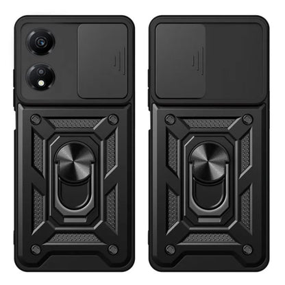 Hoes voor Honor X7b 5G / 90 Smart / X7b 4G, Techsuit, CamShield, Zwart