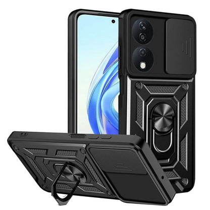 Hoes voor Honor X7b 5G / 90 Smart / X7b 4G, Techsuit, CamShield, Zwart