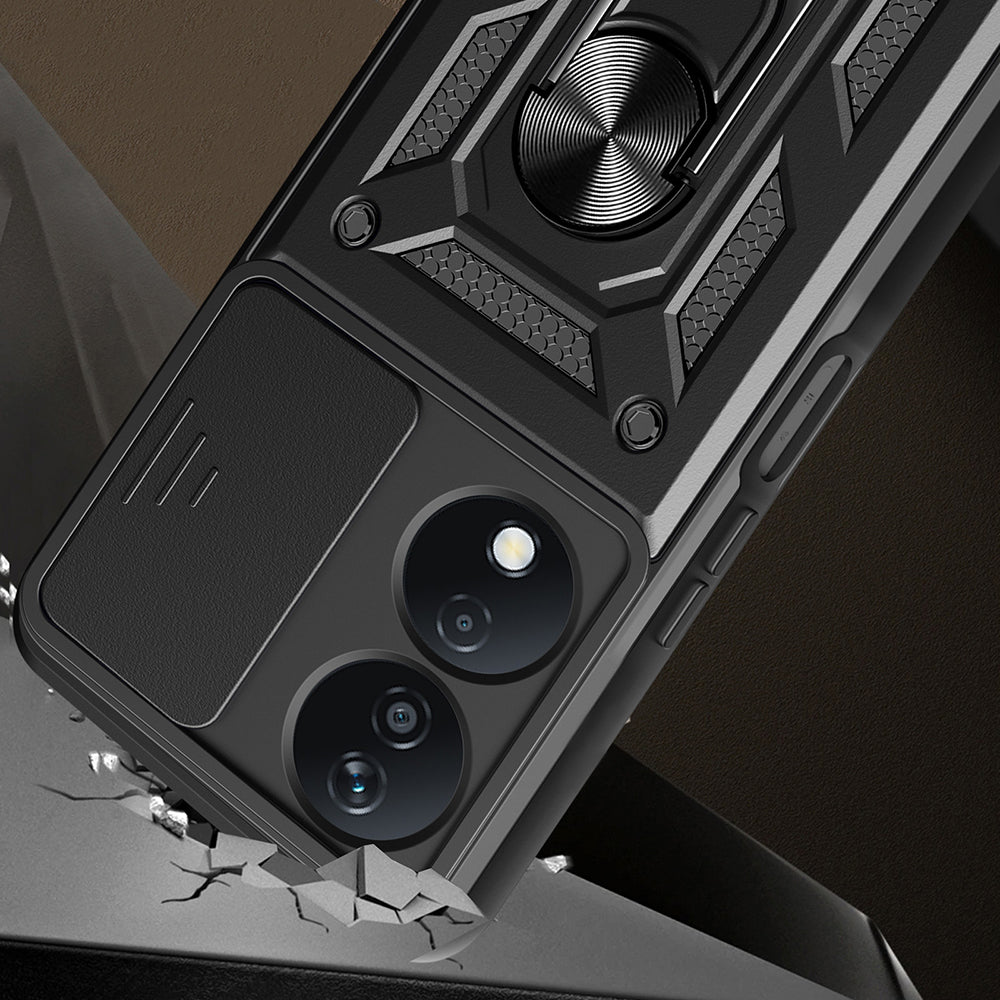 Hoes voor Honor X7b 5G / 90 Smart / X7b 4G, Techsuit, CamShield, Groen