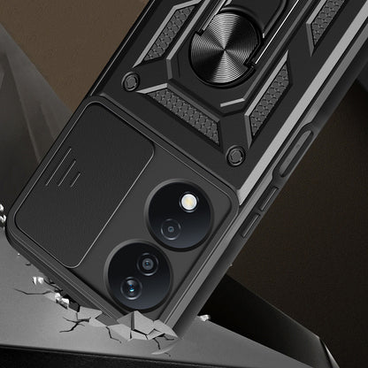 Hoes voor Honor X7b 5G / 90 Smart / X7b 4G, Techsuit, CamShield, Groen