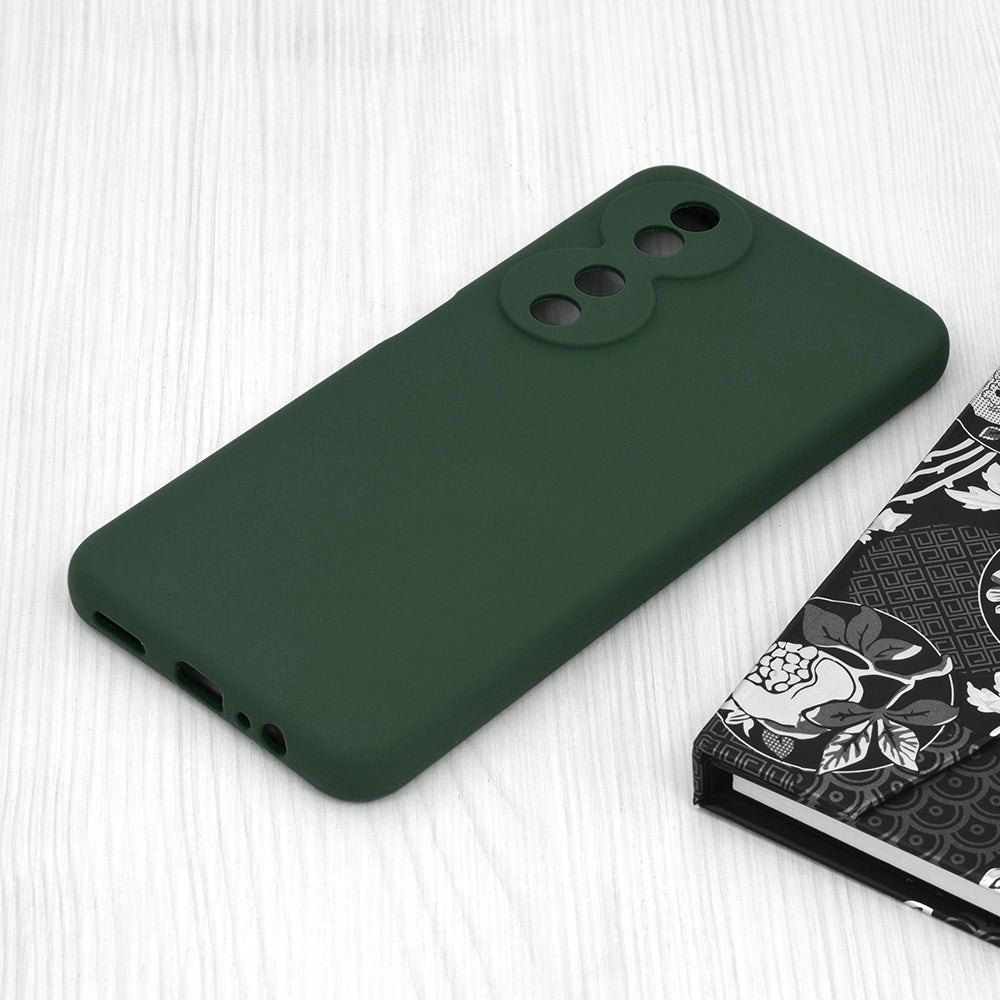 Hoes voor Honor X7b 5G / 90 Smart / X7b 4G, Techsuit, Soft Edge, Donkergroen