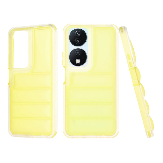 Case for Honor X7b 5G / 90 Smart / X7b 4G, Techsuit, Wave Shield, Yellow