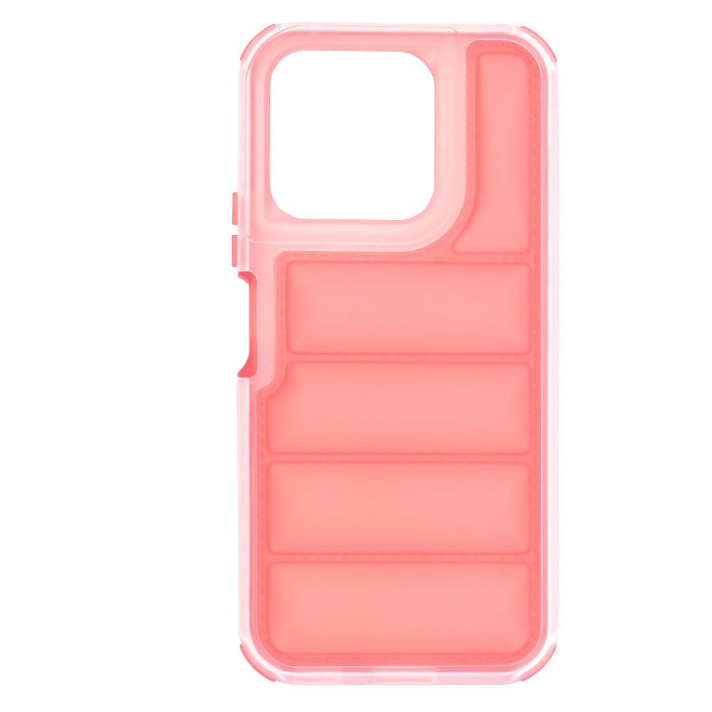 Case for Honor X8b, Techsuit, Wave Shield, Red