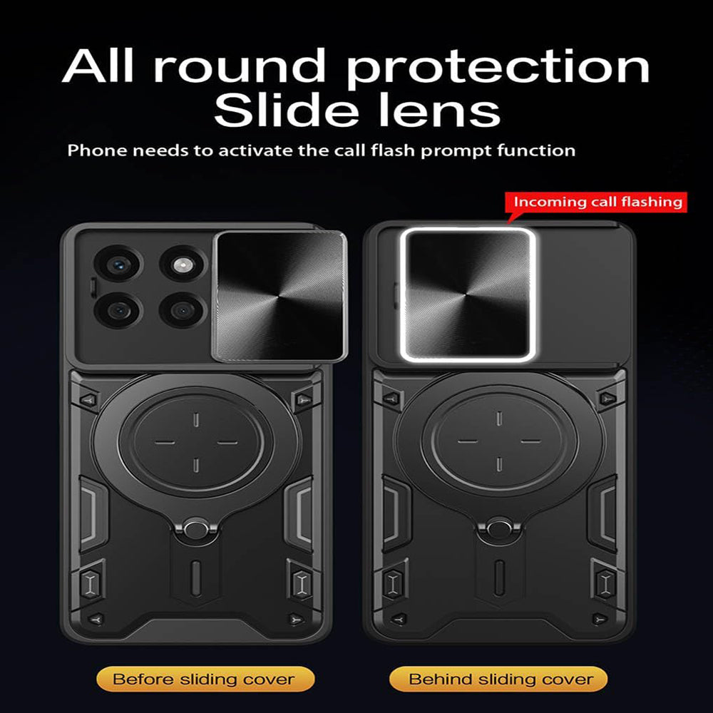 Case for Honor X8c, Techsuit, CamGuard Pro, Blue