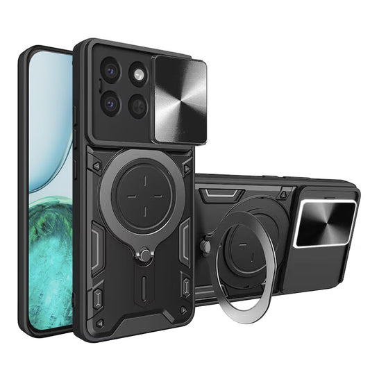 Hoes voor Honor X8c, Techsuit, CamGuard Pro, Zwart