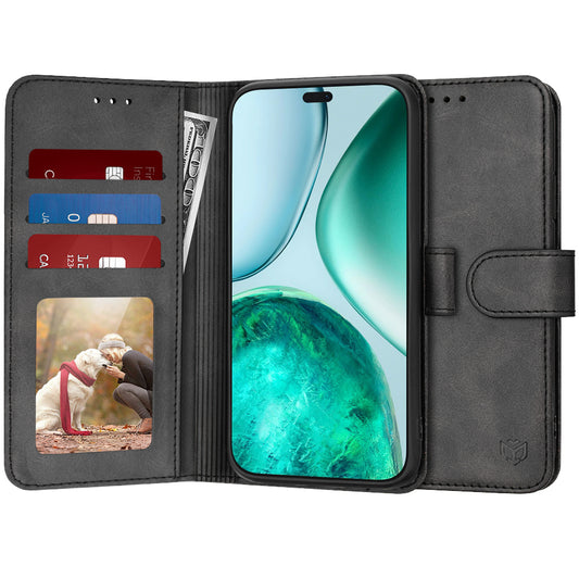 Hoes voor Honor X8c, Techsuit, Diary Book, Zwart