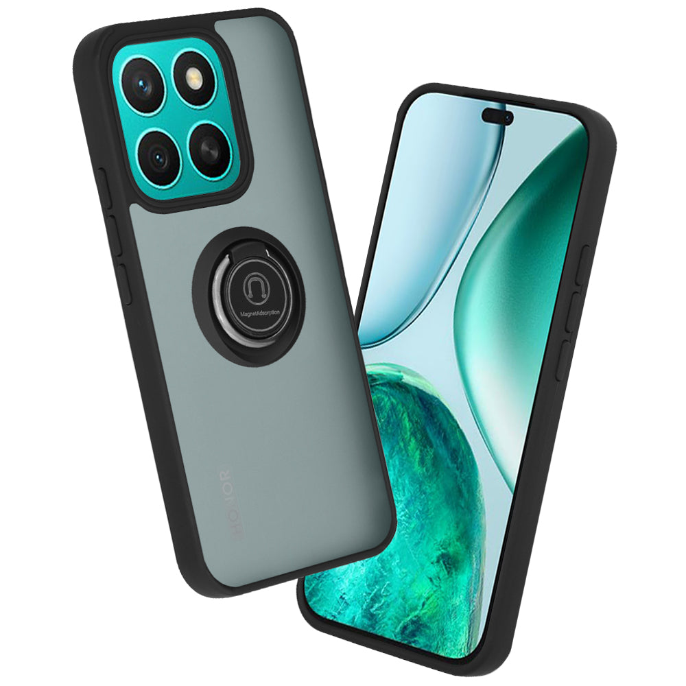 Hoes voor Honor X8c, Techsuit, Glinth, Zwart