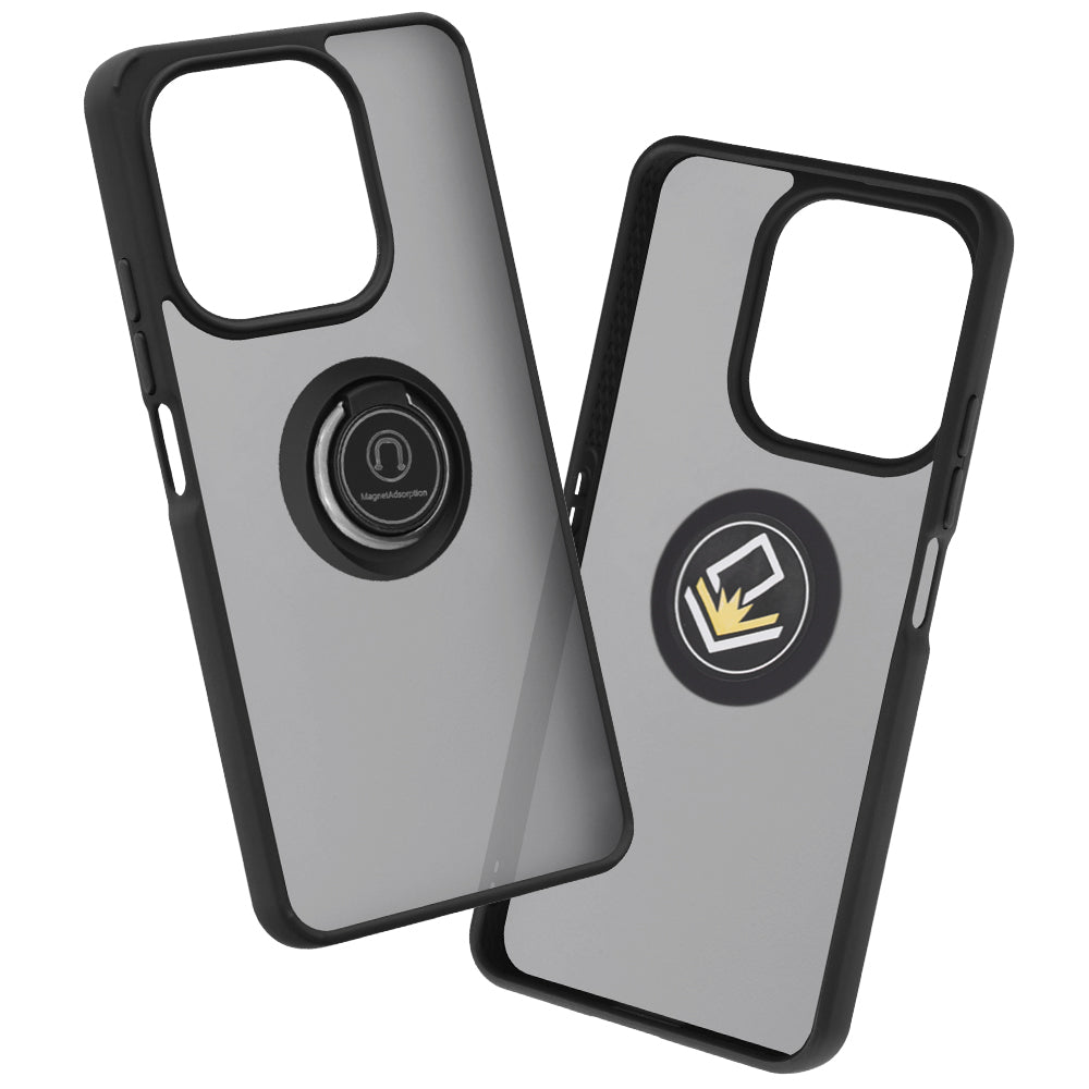 Hoes voor Honor X8d, Techsuit, Glinth, Zwart