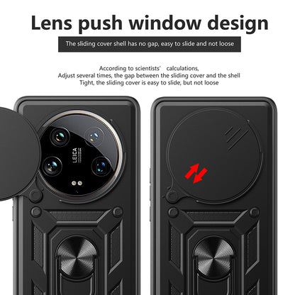 Hoes voor Honor X9c / Magic7 Lite, Techsuit, CamShield, Zwart