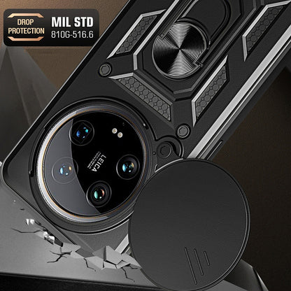 Hoes voor Honor X9c / Magic7 Lite, Techsuit, CamShield, Zwart