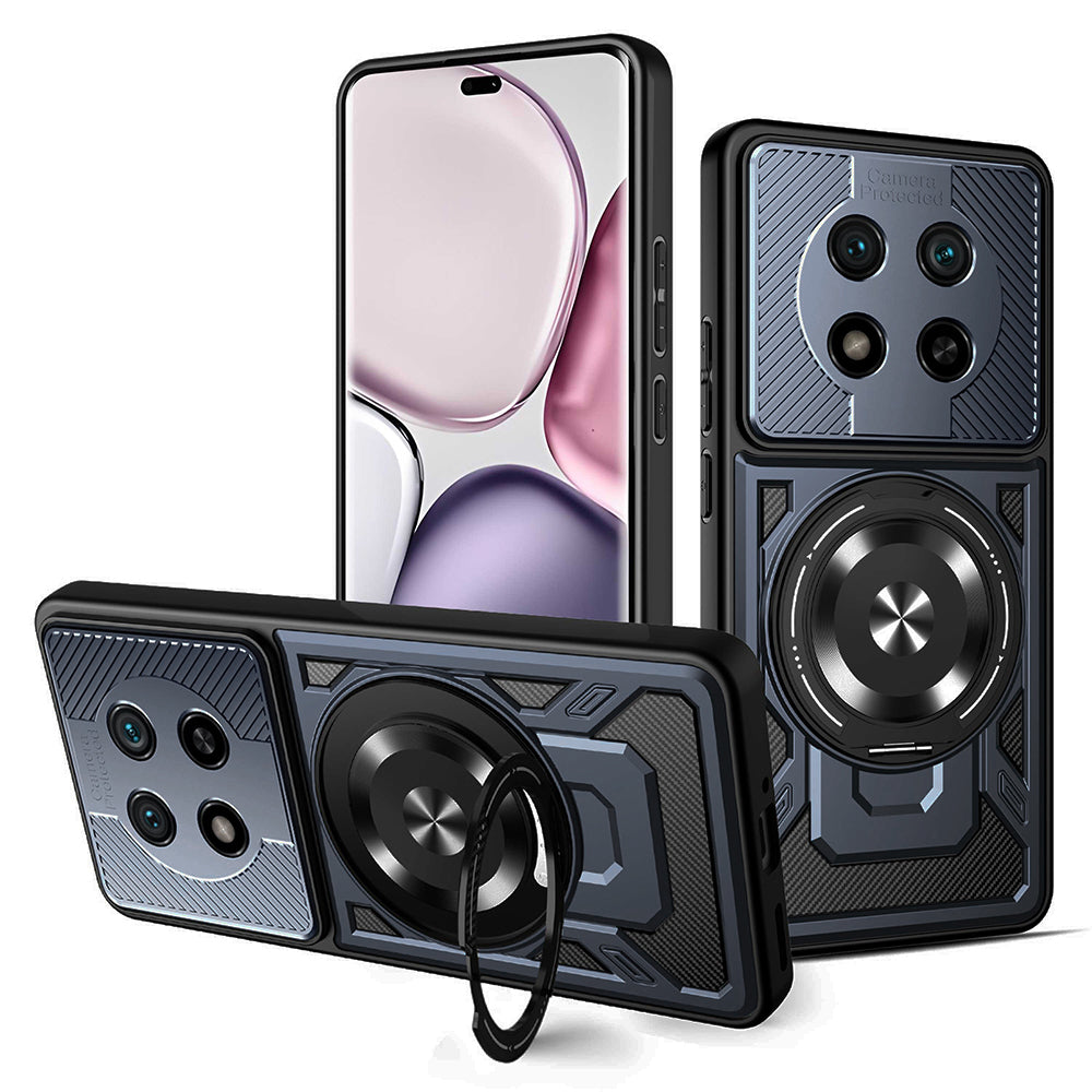 Hoes voor Honor X9c / Magic7 Lite, Techsuit, RuggedCam, Blauw