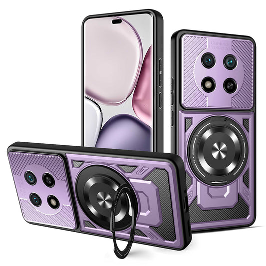 Hoes voor Honor X9c / Magic7 Lite, Techsuit, RuggedCam, Paars