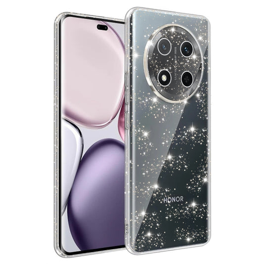 Hoesje voor Honor X9c / Magic7 Lite, Techsuit, SparkleSkin, Transparant