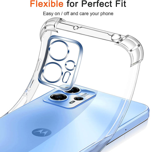 Hoes voor Honor X9c Smart, Techsuit, Schokbestendig Helder, Transparant