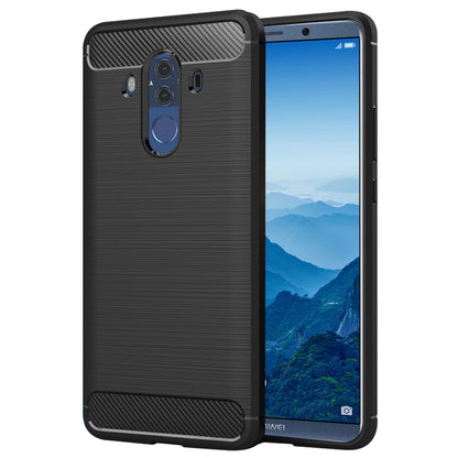 Hoes voor Huawei Mate 10 Pro, Techsuit, Carbon, Zwart