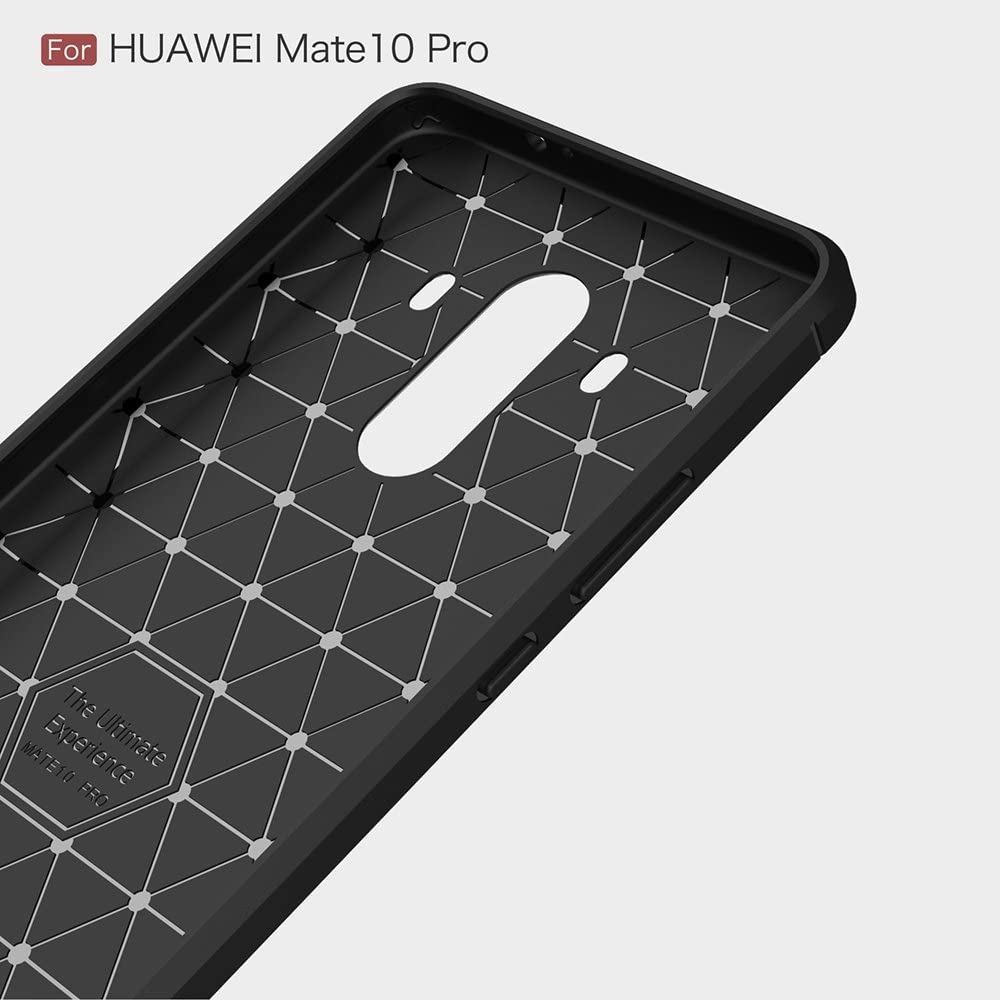 Hoes voor Huawei Mate 10 Pro, Techsuit, Carbon, Zwart