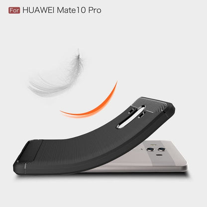 Hoes voor Huawei Mate 10 Pro, Techsuit, Carbon, Zwart