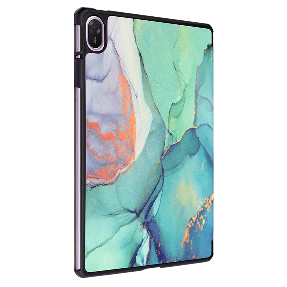 Case for Huawei MatePad 11.5 (2025), Techsuit, FoldPro Green Time, Multicolor