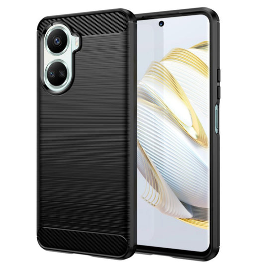 Hoes voor Huawei nova 10 SE, Techsuit, Carbon, Zwart
