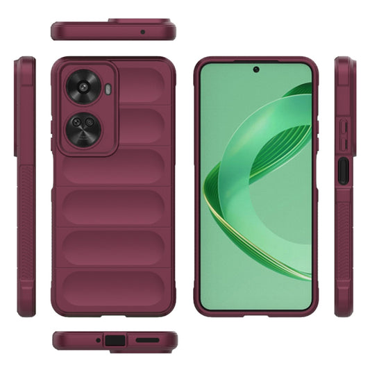 Hoesje voor Huawei nova 11 SE / nova 12 SE, Techsuit, Magic Shield, Rood