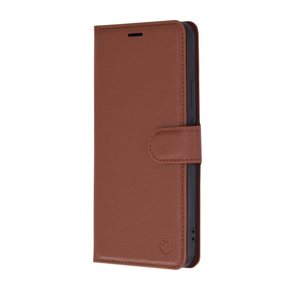 Hoes voor Huawei nova 12s / nova 11, Techsuit, Leather Folio, Bruin
