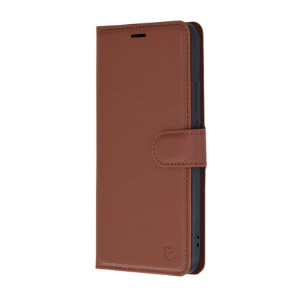 Hoes voor Huawei nova 12s / nova 11, Techsuit, Leather Folio, Bruin