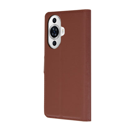 Hoes voor Huawei nova 12s / nova 11, Techsuit, Leather Folio, Bruin