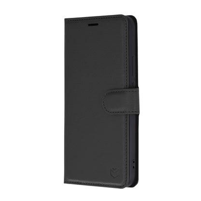 Case for Huawei nova 12s / nova 11, Techsuit, Leather Folio, Black