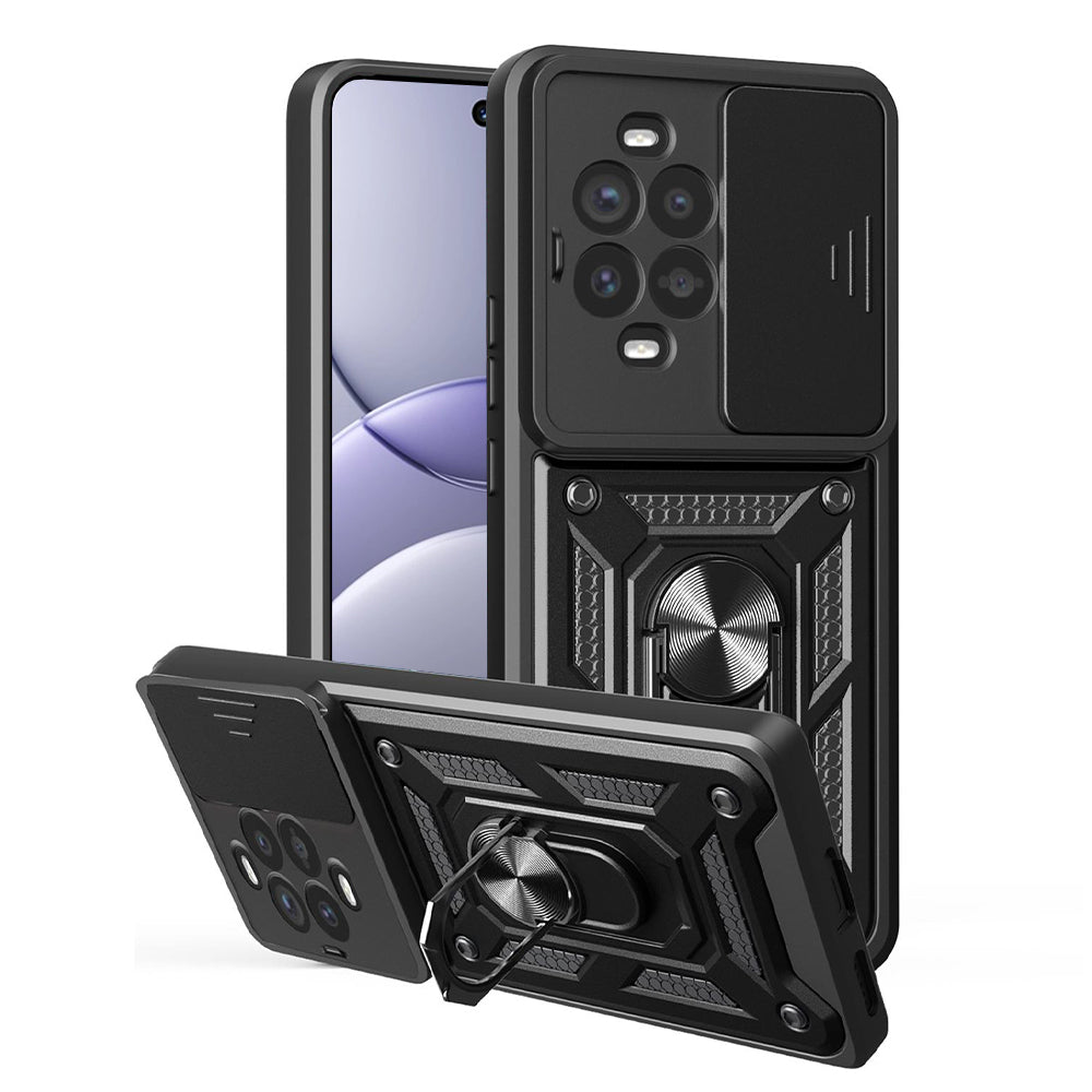 Hoes voor Huawei nova 13 Pro, Techsuit, CamShield, Zwart