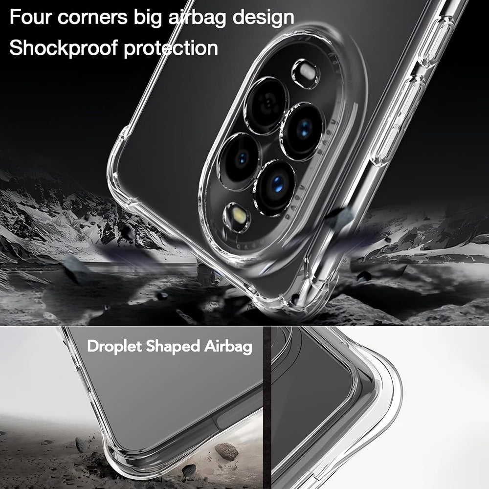 Hoesje voor Huawei nova 13 Pro, Techsuit, Schokbestendig Helder, Transparant