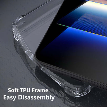 Hoes voor Huawei nova 13, Techsuit, Schokbestendig Helder, Transparant