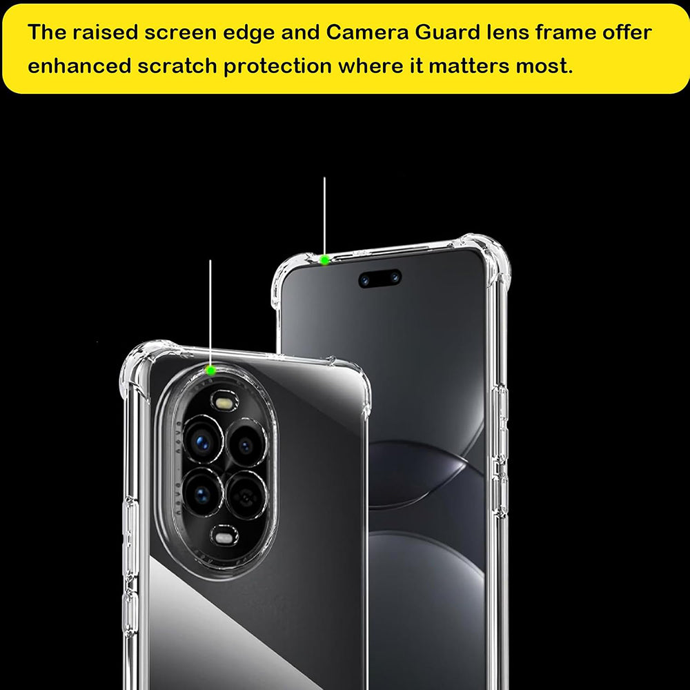 Hoes voor Huawei nova 13, Techsuit, Schokbestendig Helder, Transparant
