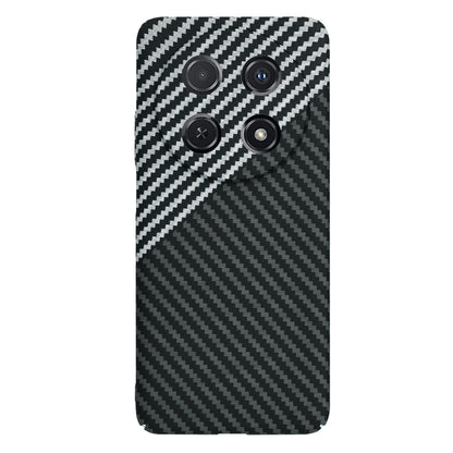 Hoes voor Huawei nova 13i / nova 12i, Techsuit, Carbonite FiberShell, Zwart Grijs