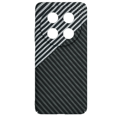 Hoes voor Huawei nova 13i / nova 12i, Techsuit, Carbonite FiberShell, Zwart Grijs