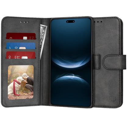 Hoes voor Huawei nova 14 Pro, Techsuit, Diary Book, Zwart