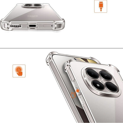 Hoes voor Huawei nova 14 Pro, Techsuit, Schokbestendig Clear, Transparant