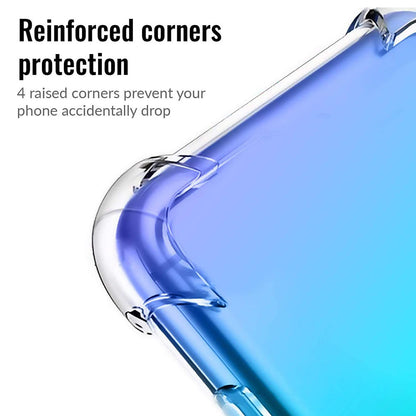 Hoes voor Huawei P Smart (2019), Techsuit, Schokbestendig Helder, Transparant