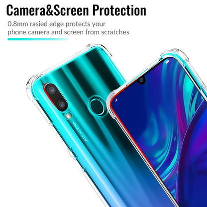 Hoes voor Huawei P Smart (2019), Techsuit, Schokbestendig Helder, Transparant