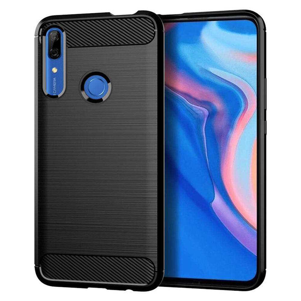 Hoes voor Huawei P Smart Z, Techsuit, Carbon, Zwart