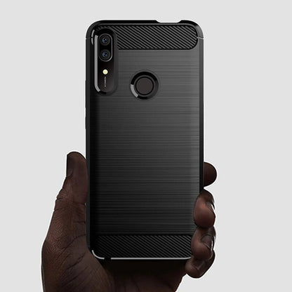 Hoes voor Huawei P Smart Z, Techsuit, Carbon, Zwart