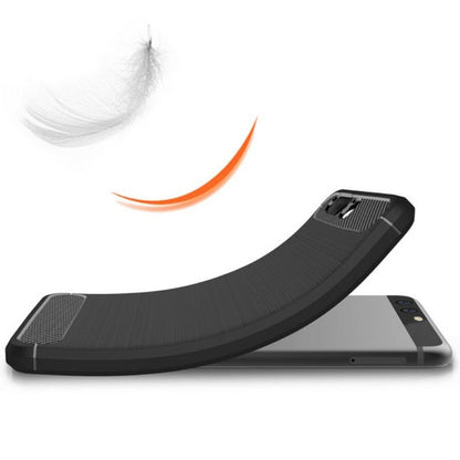 Hoes voor Huawei P10, Techsuit, Carbon, Zwart