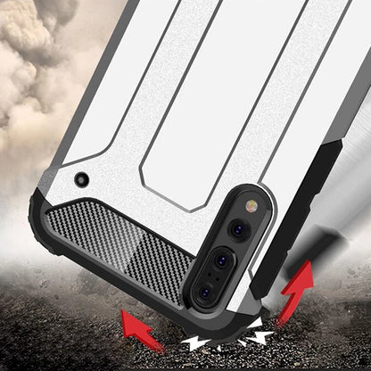 Hoes voor Huawei P20 Pro, Techsuit, Hybrid Armor, Zwart